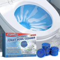thumbnail image 1 of Jaysuing Toilet Blue Bubble Cleaning Block Household Descaling, Deodorizing, Odor Refreshing Toilet Cleaning Block BF |, 1 of 5