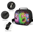 thumbnail image 3 of Horror My Singing Monsters Portable Insulated Lunch Bag Lunch Box Unisex Reusable Therma Meal Bento Bag Lunchbag Picnic Bag, 3 of 8