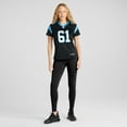 thumbnail image 4 of Women's Nike Jarrett Kingston  Black Carolina Panthers  Game Jersey, 4 of 7