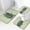 Green Succulent Bath Mat Set, variant on Ocean Sea Bath Rug Sets Sets 3 Piece Summer Beach Wood with Starfish Sea Horse Octopus Bath Mat Soft Non Slip Water Absorbent U-Shaped Contour Toilet Mat, Toilet Lid Cover