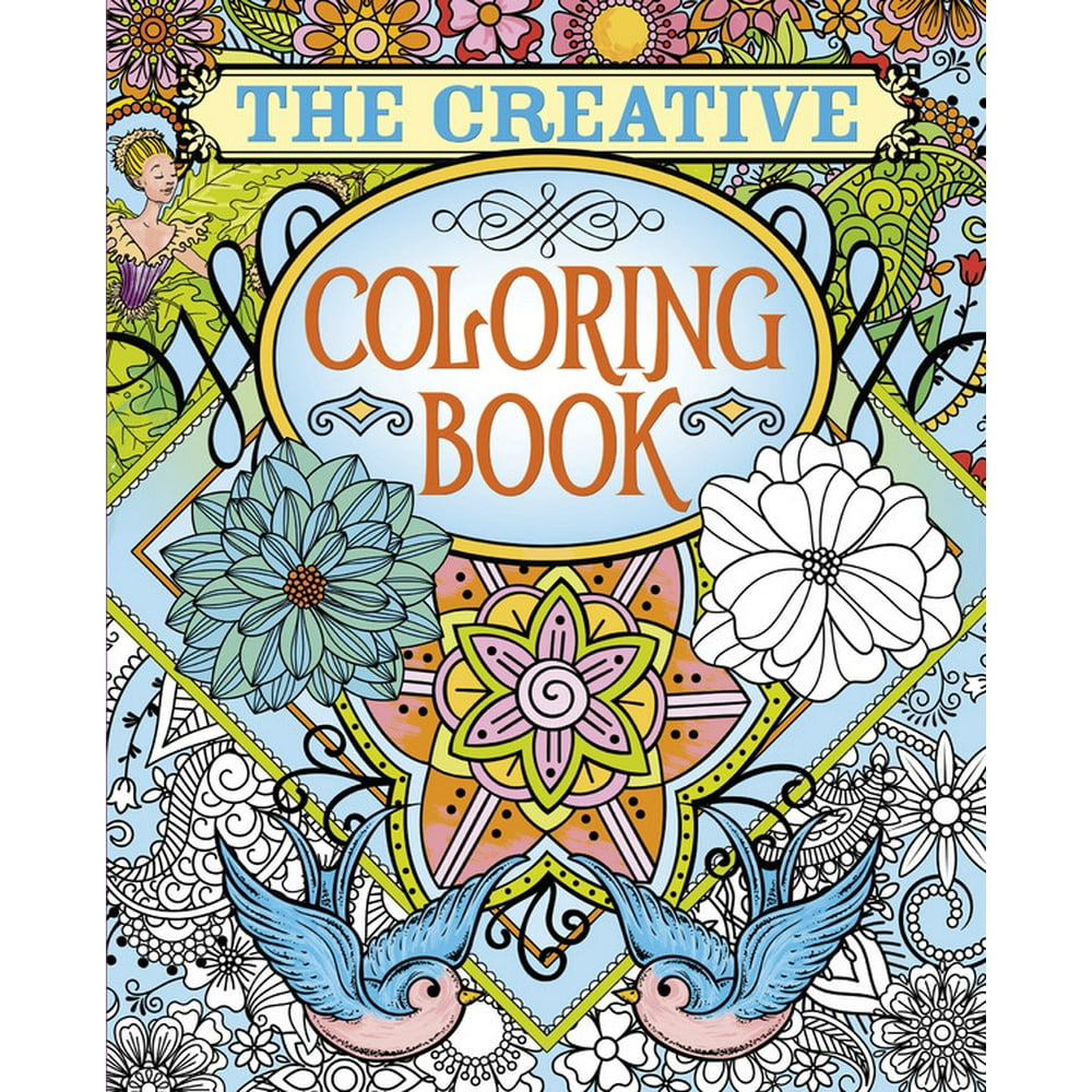 Chartwell Coloring Books The Creative Coloring Book (Paperback