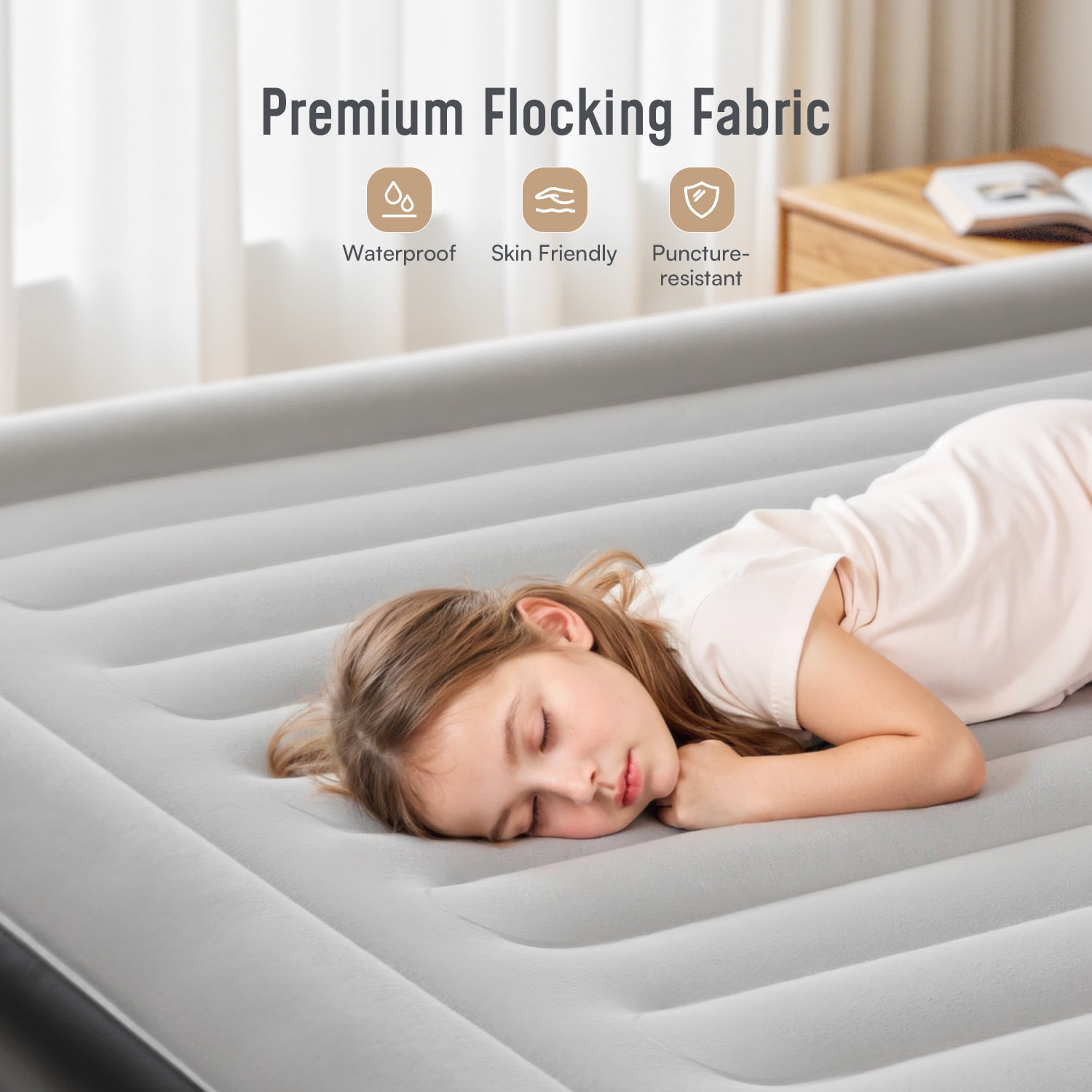 Airefina, King Size Air Mattress, 20