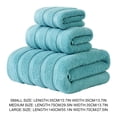thumbnail image 3 of Toalla De Baño Toallas de baño de 3 piezas,de fibra superfina,suaves y absorbentes,ideales para el baño o spa (azul). Rkxzt, 3 of 9