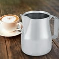 thumbnail image 3 of Stable Stainless Steel Coffee Jug Milk Frothing Pitcher, DIY Latte Coffee Pitcher With Non-Slip Comfortable Handle For Coffee Shop And Home Use, 3 of 8