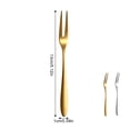 thumbnail image 3 of 5.12-Inch Mini Appetizer Forks 18/8 Stainless Steel Forks for Charcuterie, Olives, Cheese, Fruit & Pickles, 3 of 5