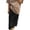 C-Black697, variant on DHFJKG High Waist Sequin Skirt For Women Elastic Waist Back Slit Stretch Straight Leg Long Skirts Versatile Skirt