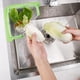 thumbnail image 4 of Ounissouiy Almacenamiento de cocina Fregadero Colador Drenaje Vegetal Fruta Escurridor Cesta Ventosa Estante Para Cocina Fregadero Triangular Cocina y Comedor, 4 of 6