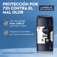thumbnail image 4 of Antitranspirante NIVEA MEN invisible black & white barra 50 g, 4 of 6