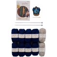 thumbnail image 3 of Harry Potter - Ravenclaw Scarf Knitting Set - Includes Instructions, Yarn & Knitting Needles, 3 of 4