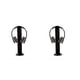 thumbnail image 3 of Tholdsy 1 pieza de acrílico para auriculares, soporte para auriculares, soporte Universal de exhibición de moda para auriculares negro 25*7.3*8.5 cm 2piezas, 3 of 5