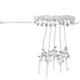 thumbnail image 1 of KAKOWELY Delicada pulsera de anillo de baile de carnaval, pulsera vintage para mujer con cascabeles, 1 of 5