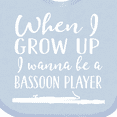 thumbnail image 4 of Inktastic Future Bassoon Player Bassoonist Gift Boys or Girls Baby Bib, 4 of 4