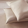 thumbnail image 4 of Madison Park Satin Wrinkle-Free Luxurious 6-Piece Sheet Set Blush Full, 4 of 4
