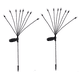 thumbnail image 1 of Luces Led Solares Luciérnaga Para Jardín Exteriores  2 baras con 16 Focos, 1 of 5