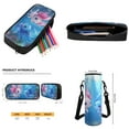thumbnail image 6 of Yuyamidu Purple Butterfly Bookbag for Girls with Lunch Bag 6th Grade Bling Book Bags for Middle School Backpack for Kids 8-12 Lunch Box Pencil Case Water Bottle Sleeve Teen School Bags Set of 4, 6 of 7