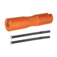 thumbnail image 2 of Almohadilla para sentadillas con barra, almohadilla para hombros y cuello con barra, almohadilla antideslizante para puente de glúteos con soporte , Naranja, 2 of 8