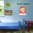 thumbnail image 3 of Personalized Name Day Care Wall Decal Happy Cute Kid Reading Book Daycare Wall Decal for Care Taker Education Cute Themed Room Décor - Size: 20 In x 20 In, 3 of 5