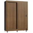 thumbnail image 1 of Ropero Closet Madesa Denver 2 Puertas Corredizas con Pies Marrón, 1 of 11