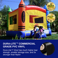 thumbnail image 3 of JumpOrange Commercial Grade Bounce House for Kids and Adults (with Blower), Crayon, 3 of 8