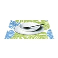 thumbnail image 3 of Ryvnso Placemats Set of 4 Palm Leaf-e6 Dining Mats Heat-Resistant Non-Slip Washable Table Mat, 3 of 8