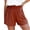 Orange, variant on TIHLMK Womens Pants Short Fashion Women Sweat Shorts Summer Casual Loose Solid High Waist Short Gift for Women