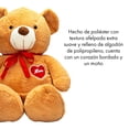 thumbnail image 2 of Oso De Peluche Teddy Grande Abrazable Corazón 1 Metro, 2 of 4