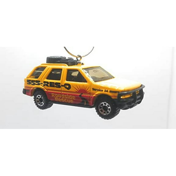 Christmas Ornament for Isuzu Rodeo Yellow