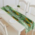 thumbnail image 1 of ABPHQTO Bonito camino de mesa con plumas de pavo real mantel individual 40x180 cm, 1 of 1