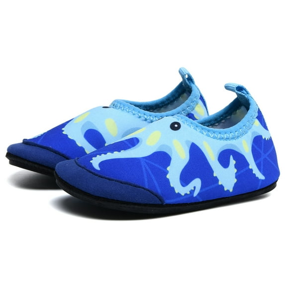 Baby Girls Boys Water Shoes Swim Barefoot Water Sport Aqua Socks for Beach Pool Swim Sand, Blue, 6-12 Months