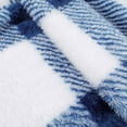 thumbnail image 6 of Gfyviroh Womens Fleece Hooded Vests Comfortable Plaid Zip Up Vest Coats Lightweight Sleeveless Jackets with Pockets, 6 of 6