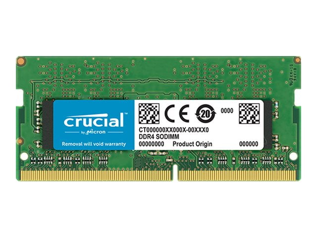 メモリー Crucial SODIMM 32Gx2 DDR4 PC4-25600 Crucial - DDR4 - module - 32 GB - SO-DIMM 260-pin - 3200 MHz / PC4