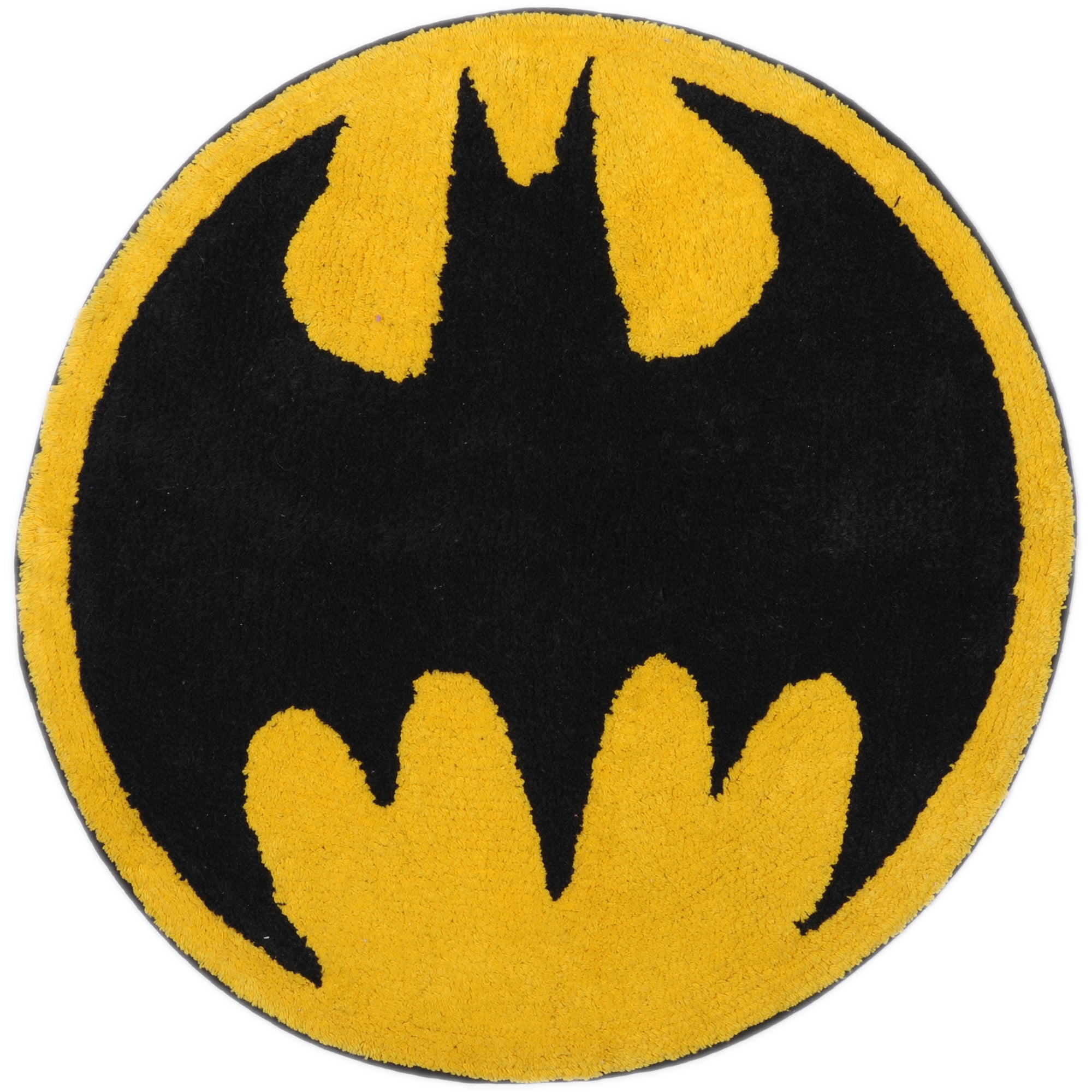 DC Comics Batman Logo Tufted Bath Rug, 1 Each 