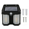 thumbnail image 2 of Luces Solares De Pared Para Exteriores, Lámpara De Pared Cuadrada Para Exteriores, 3 Modos Para El Hogar, 2 of 8
