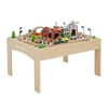 Preschool Play Lab Kids 85-pc. Wooden Train Table Play Set