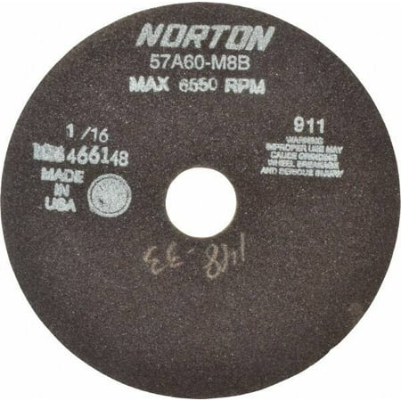 

Norton 7 x 1/16 1-1/4 Hole 46 Grit Aluminum Oxide Cutoff Wheel