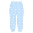 thumbnail image 4 of Capris pour Femmes, Pantalons pour Femmes, Pantalons Longs Décontractés Élastiques à Taille Nouée avec Poche, 4 of 6