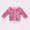 Pink, variant on Girls Sequin Jacket Lightweight Casual Long Sleeve Front Zipper Glitter Solid Coat Halloween Christmas Party Clothes Sparkly Outerwear Holiday Coat
