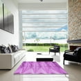 thumbnail image 7 of Ahgly Company Machine Washable Indoor Square Transitional Violet Purple Area Rugs, 8' Square, 7 of 7