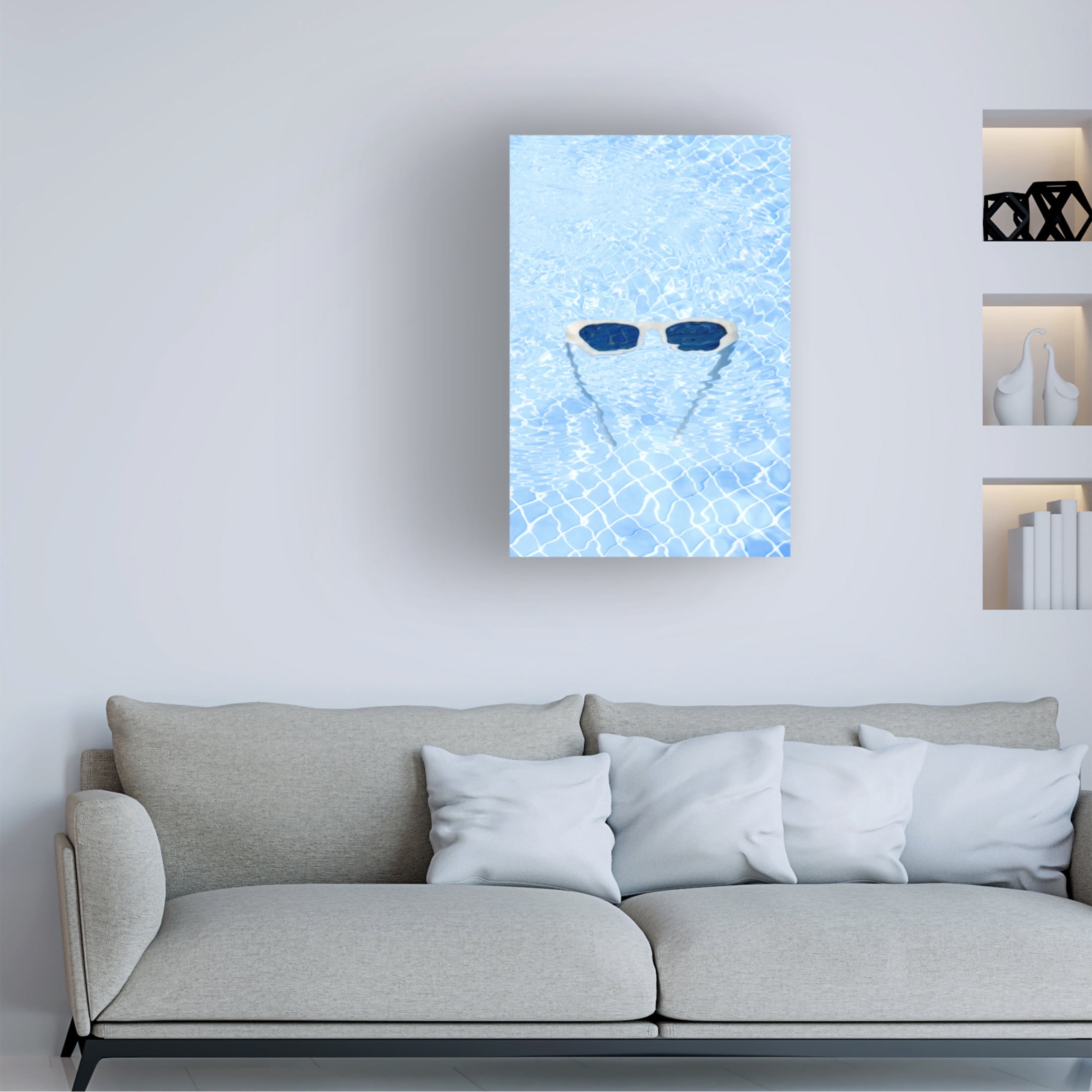 Pictufy Studio III 'Pool 4' Canvas Art - 16 x 24 Inches