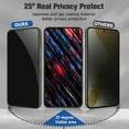 thumbnail image 6 of [2+2 Pack] Privacy Screen Protector and Camera Lens Protector for Samsung Galaxy S22 6.1 inch Tempered Glass Saver, Full Coverage, 9H Hardness HD Anti-Spy, Fingerprint Unlock, Compatible Cases, 6 of 7