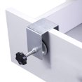 thumbnail image 3 of Clip de montaje del panel del cajón Herramienta de abrazadera de fijación frontal en forma de G ( ) Plata 2 piezas, 3 of 8