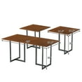 thumbnail image 3 of Gymax Rectangular Dining Table w/ Wooden Top Metal Frame Kitchen Dining Room 63'', 3 of 7