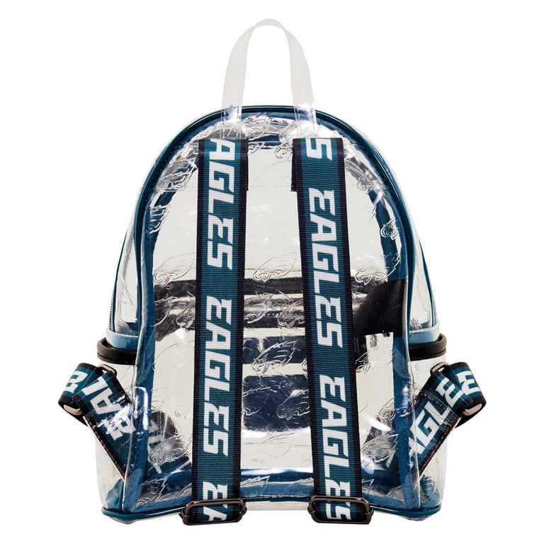 Loungefly Philadelphia Eagles Clear Mini Backpack - Walmart.com display picture 2