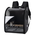 thumbnail image 1 of Portátil Pájaro Bolsa de Hombro Portador Retráctil Viaje Parrot Jau Negro Sunnimix Bird Knapsack, 1 of 8