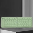 thumbnail image 4 of [Verde] Teclado Plegable Conexión Inalámbrica Teclado Portátil Oficina Universal para Teléfonos Móviles Tabletas Y Portátiles (Verde), 4 of 9
