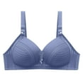 thumbnail image 2 of Patlollav Strapless Bra for Women without Rims Thin Breast Receiving Underwear Sagging Bra Underwear Comfy Bra, 2 of 3