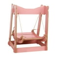 thumbnail image 3 of Cat Hammock Bed Scratching Rope Stable Frame Lounger Furniture Sleeping Beds Pet Pink, 3 of 10