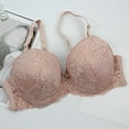 thumbnail image 2 of Lixiuxyad Sports Bra with Padding Fashion Female Lace Printed Coloured Bra Elastic Underwear, 2 of 6