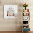 thumbnail image 2 of Masterpiece Art Gallery Chic Flower Perfume I by Carol Robinson Canvas Art Print 30" x 30", 2 of 4