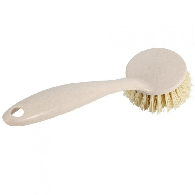 Cepillo colgante, cepillo para lavar platos de cocina con mango largo de limpieza doméstica colgante multiusos